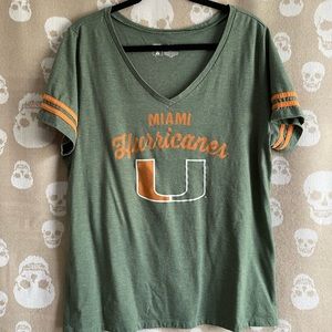 UNIVERSITY OF MIAMI T-SHIRT